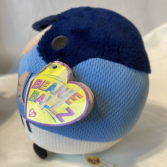 TY MLB Tampa Bay Rays Beanie Baby Ballz  (5" x 5" x5") NEW w/tags Plush Souvenir - Picture 10 of 11